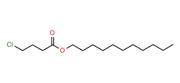 Undecyl 4-chlorobutanoate